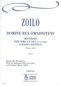 Zoilo, C: Domine Rex Omnipotens. Motet (Roma 1607)