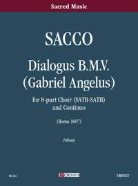 Sacco, S: Dialogus B.M.V. (Gabriel Angelus) (Roma 1607)