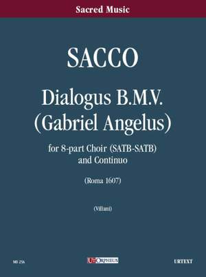 Sacco, S: Dialogus B.M.V. (Gabriel Angelus) (Roma 1607)