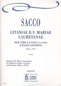Sacco, S: Litaniae B.V. Mariae Lauretanae (Roma 1607)
