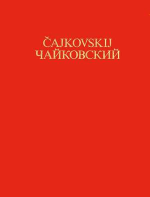 Thematic and Bibliographical Catalogue of P.I. Tchaikovsky`s Works