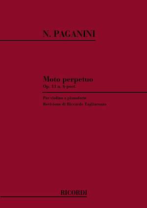 Paganini: Moto perpetuo Op.11, No.6 (ed. R.Tagliacozzo)