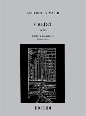 Vivaldi: Credo RV591 (ed. Malipiero)