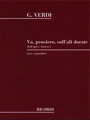 Verdi: Va pensiero, sull'ali dorate (Italian & German text)
