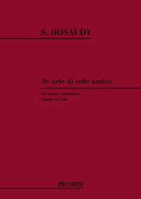 Donaudy: 36 Arie di Stile antico Vol.1