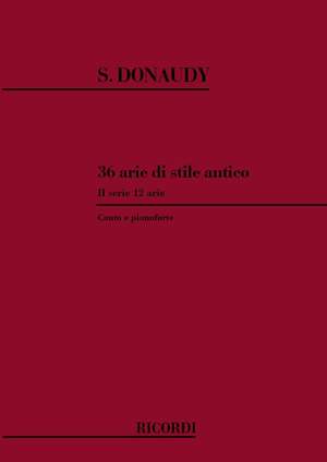 Donaudy: 36 Arie di Stile antico Vol.2