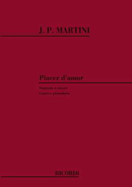 Martini: Plaisir d'Amour (sop/ten) Ricordi