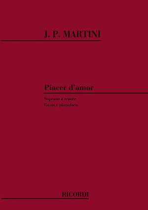Martini: Plaisir d'Amour (sop/ten) Ricordi