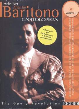 Cantolopera: Arie per Baritono 3 Vol. 3