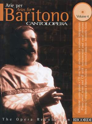 Cantolopera: Arie per Baritono 4 Vol. 4