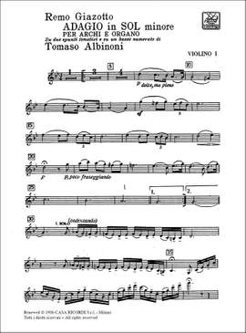 Albinoni: Adagio in G minor