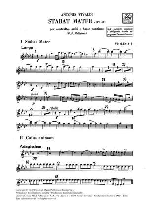 Vivaldi: Stabat Mater RV621
