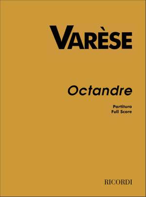 Edgar Varèse: Octandre
