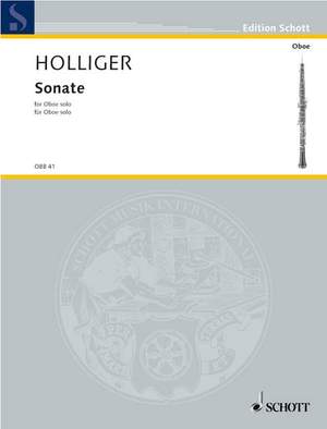 Holliger, H: Sonata