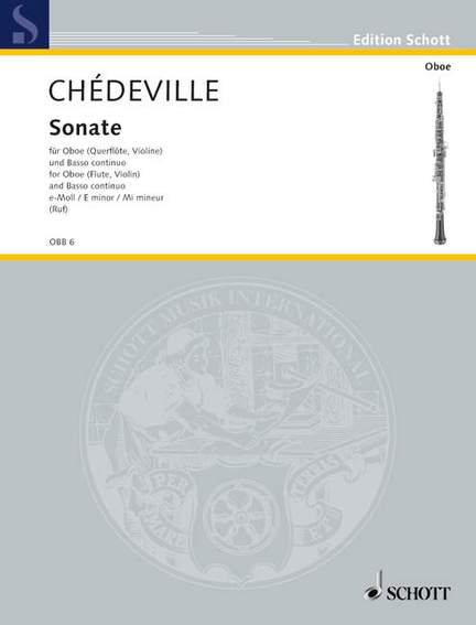 Chédeville, N: Sonate e-Moll E minor