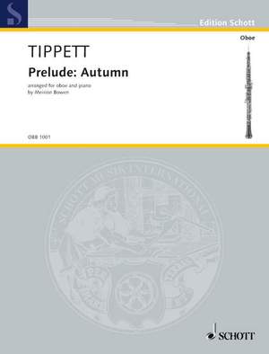 Tippett, M: Prelude: Autumn
