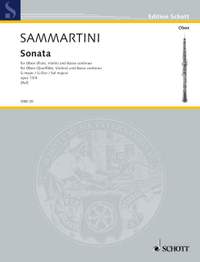 Sammartini, G B: Sonata in G major op. 13/4