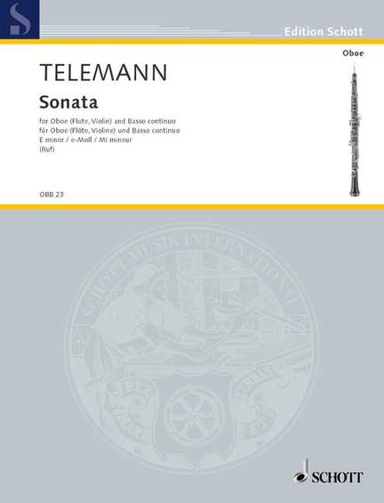 Telemann: Sonata E minor