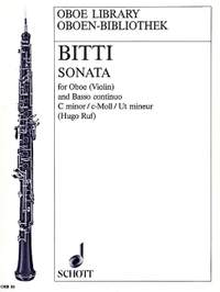 Bitti, M: Sonata in C minor
