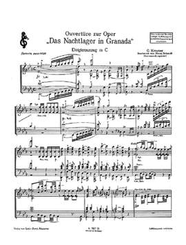 Kreutzer, C: Das Nachtlager in Granada