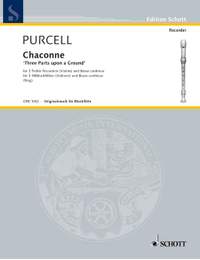 Purcell, H: 3 Parts upon a Ground