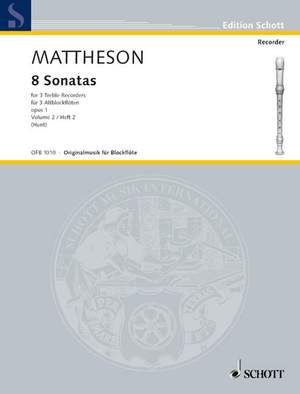 Mattheson, J: 8 Sonatas op. 1