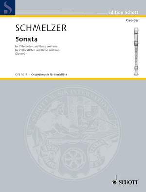 Schmelzer, J H: Sonata