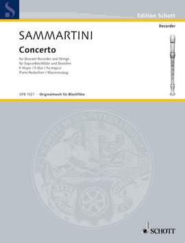 Sammartini, G: Concerto F-Dur F major