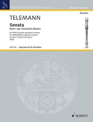 Telemann: Sonata D minor