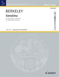 Berkeley, L: Sonatina op. 13