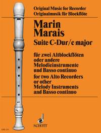 Marais, M: Suite in C major