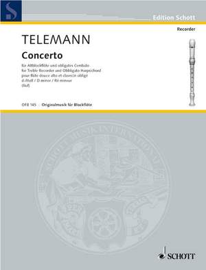 Telemann: Concerto D minor TWV 42:h 1