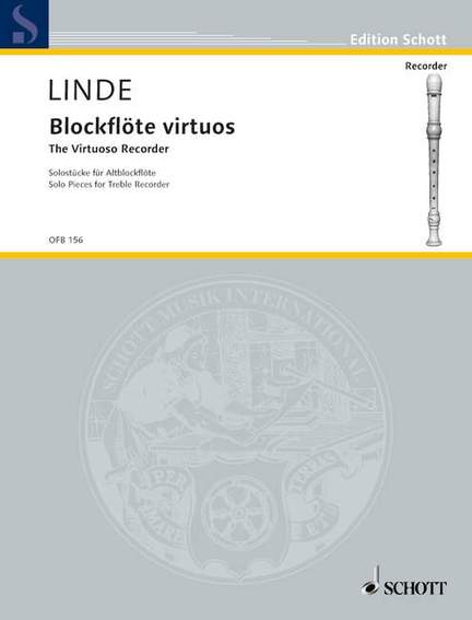 Linde, H: Recorder Virtuosos