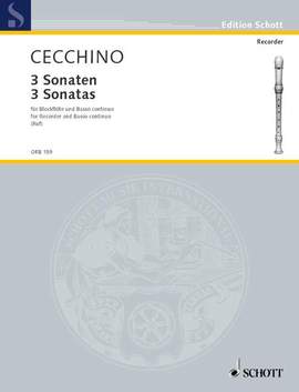 Cecchino, T: 3 Sonaten