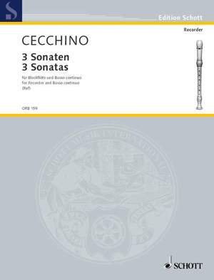 Cecchino, T: 3 Sonaten