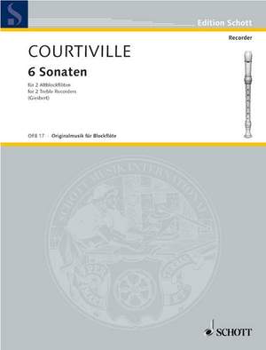 Courteville, R: 6 Sonatas