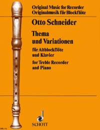 Schneider, O: Theme and Variations
