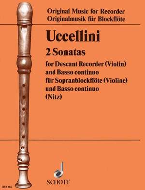 Uccellini, M: 2 Sonatas