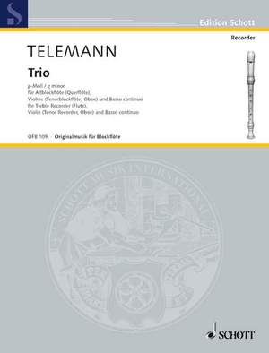 Telemann: Trio G minor