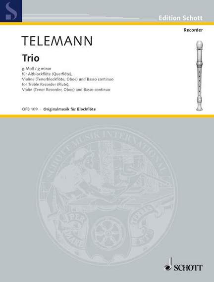 Telemann&#x3A;&#x20;Trio&#x20;G&#x20;minor