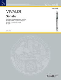 Vivaldi, A L: Sonata D minor RV Anh. 69