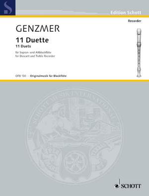 Genzmer, H: 11 Duets GeWV 276