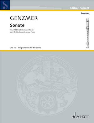 Genzmer, H: Sonata GeWV 318