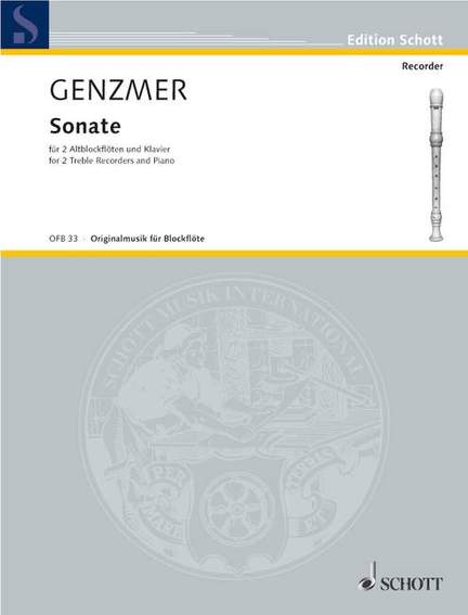 Genzmer, H: Sonata