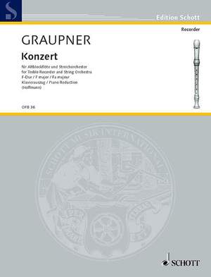 Graupner, C: Concerto