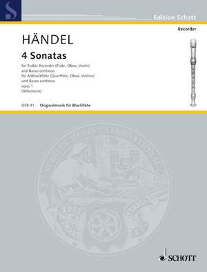 Handel, G F: Four Sonatas op. 1
