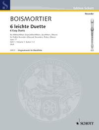Boismortier, J B d: Six easy Duets op. 17 Vol. 1