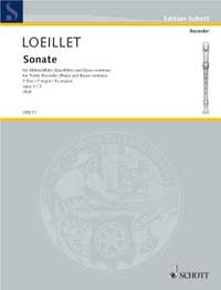 Loeillet, J B (: Six Sonatas op. 3