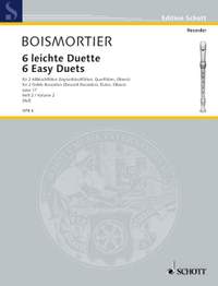 Boismortier, J B d: Six easy Duets op. 17
