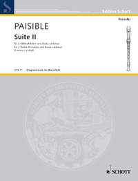 Paisible, J: 6 Suiten D minor